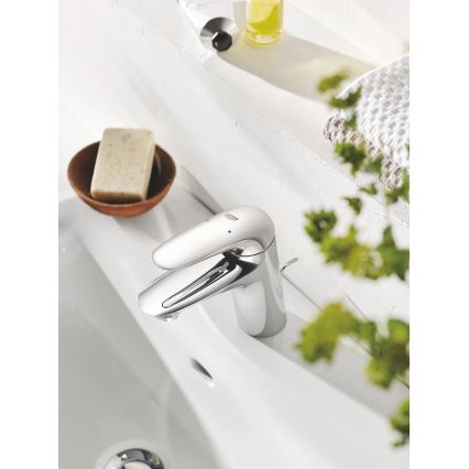 GROHE 23707003 - Μπαταρία νιπτήρα EUROSTYLE 163 mm σε γυαλιστερό χρώμιο