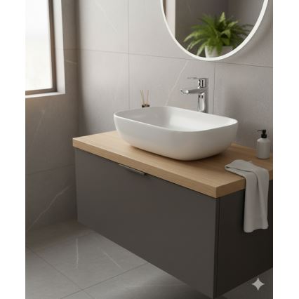 GROHE 23803000 - Μπαταρία νιπτήρα EUROSMART γυαλιστερό χρώμιο