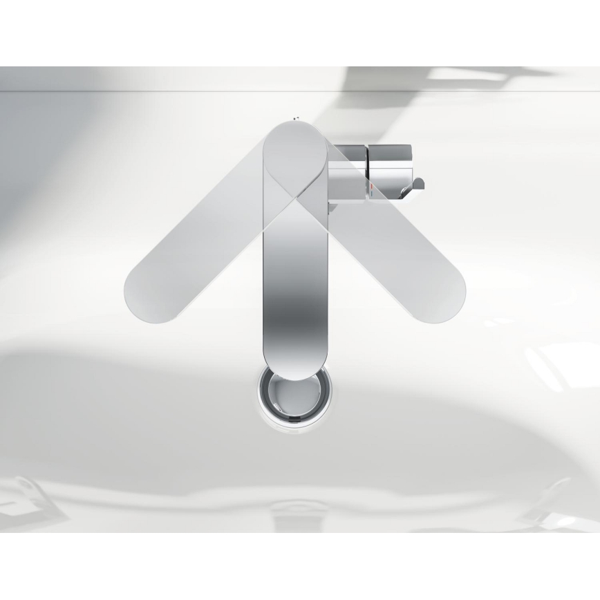 GROHE 23872003 - Μπαταρία νιπτήρα PLUS M σε γυαλιστερό χρώμιο
