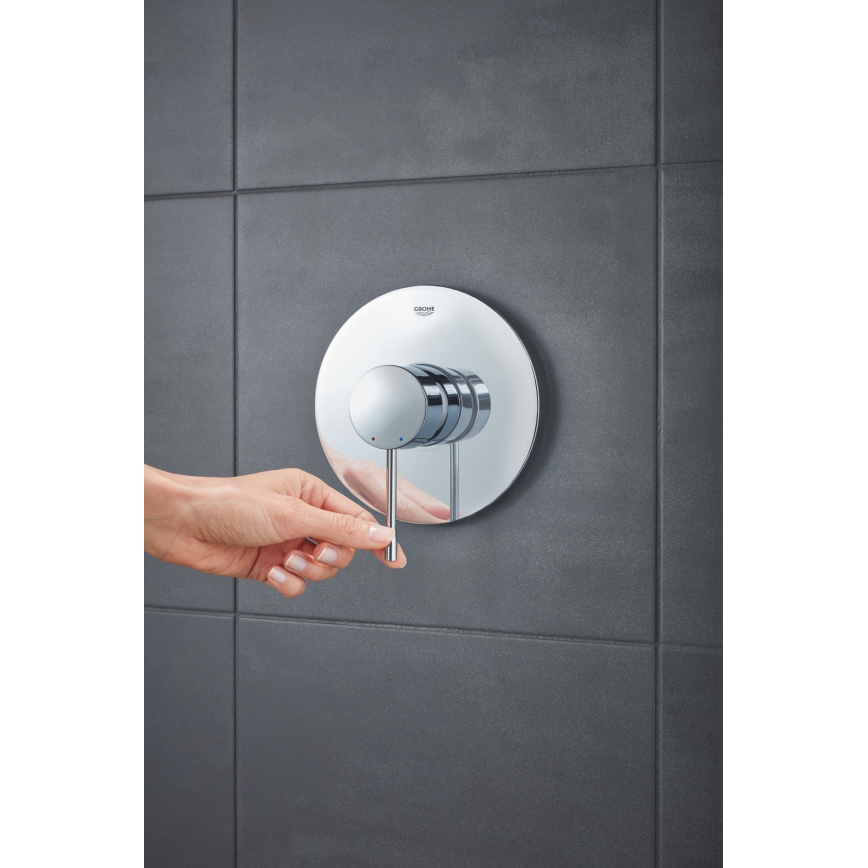 GROHE 24057001 - Μπαταρία ντους ESSENCE γυαλιστερό χρώμιο