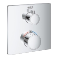GROHE 24080000 - Θερμοστατικός μίκτης μπανιέρας GROHTHERM, γυαλιστερό χρώμιο