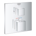 GROHE 24154000 - Θερμοστατικός μίκτης GROHTHERM CUBE, γυαλισμένο χρώμιο