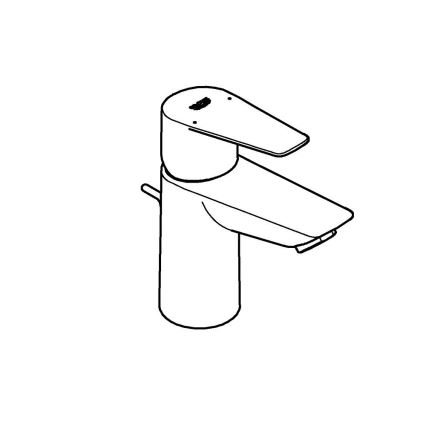 GROHE 24196001 - Μπαταρία νιπτήρα START, μέγεθος S, γυαλιστερό χρώμιο