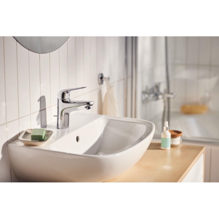 GROHE 24325001 - Μπαταρία νιπτήρα SWIFT DN 15, μέγεθος M, γυαλιστερό χρώμιο