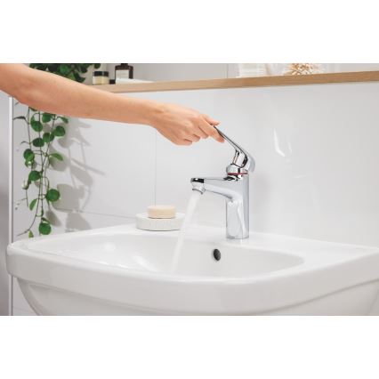 GROHE 24327001 - Μπαταρία νιπτήρα SWIFT, μέγεθος M, γυαλιστερό χρώμιο