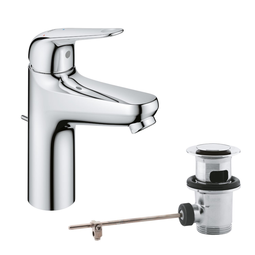 GROHE 24328001 - Μπαταρία νιπτήρα SWIFT 179 mm γυαλιστερό χρώμιο