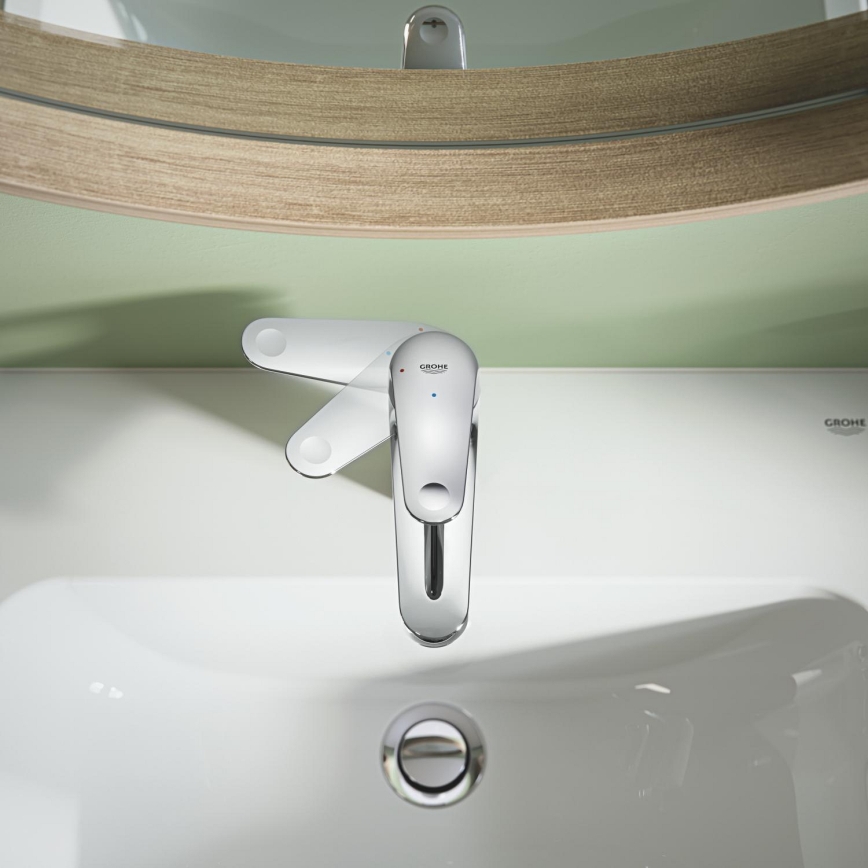GROHE 24329001 - Μπαταρία νιπτήρα SWIFT DN 15, γυαλιστερό χρώμιο