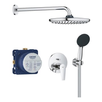 GROHE 25293000 - Σετ ντους START EDGE 250 mm σε γυαλιστερό χρώμιο