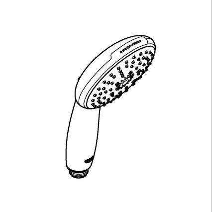 GROHE 26031001 - Χειρολαβή ντους VITALIO START 110 O 110 mm γυαλιστερό χρώμιο