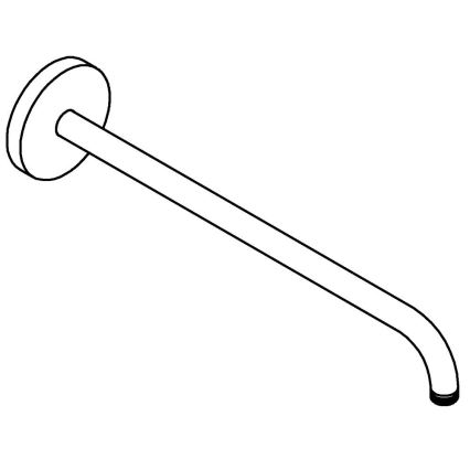 GROHE 26146000 - Βραχίονας ντους RAINSHOWER 422 mm γυαλιστερό χρώμιο