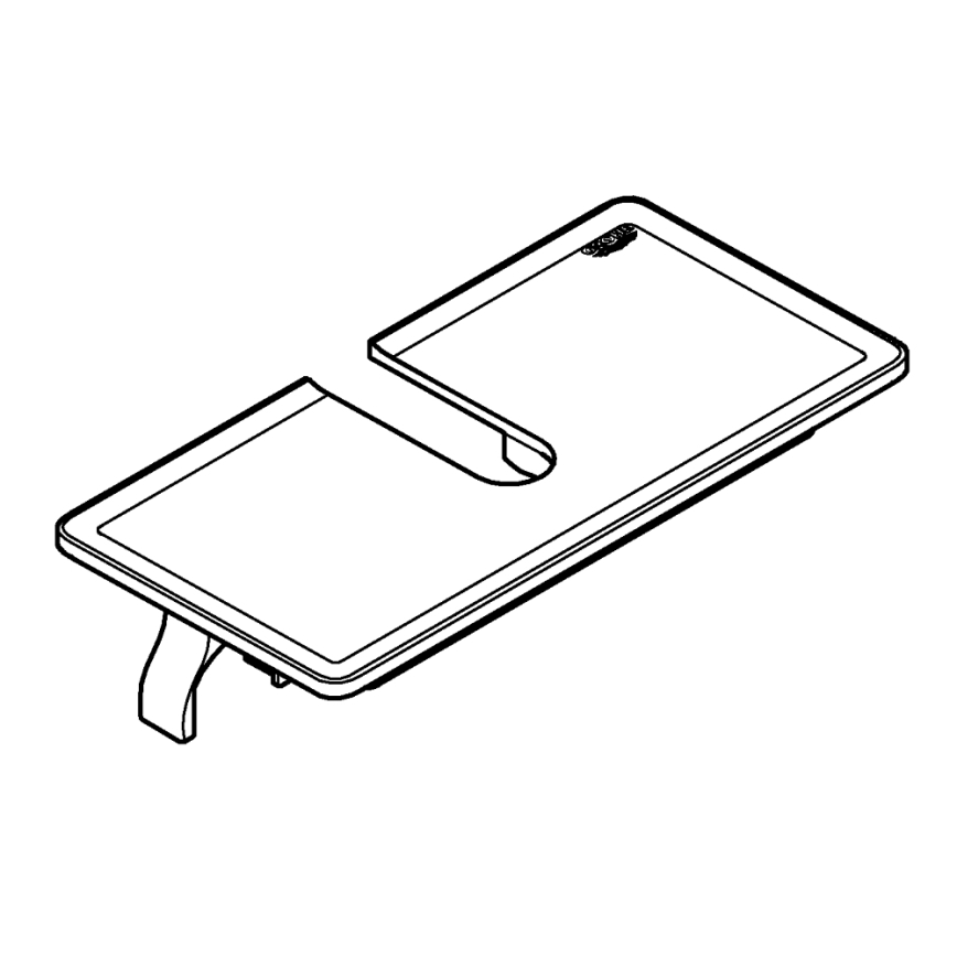 GROHE 26362LN1 - Ράφι EUPHORIA 150 mm λευκό