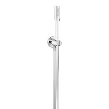 GROHE 26404000 - Τηλέφωνο ντους STICK με λάστιχο και βάση γυαλιστερό χρώμιο