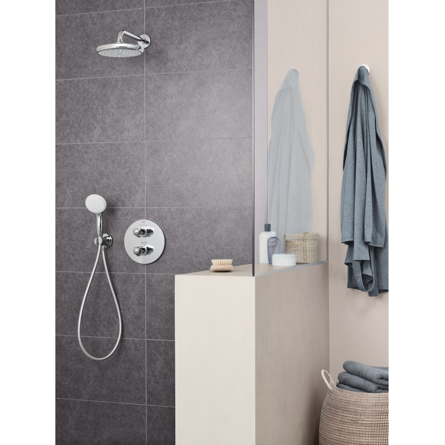 GROHE 26412000 - Κεφαλή ντους TEMPESTA 210 286 mm γυαλιστερό χρώμιο
