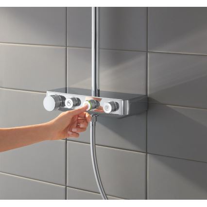 GROHE 26508000 - Σύστημα ντους EUPHORIA SMARTCONTROL 310 CUBE, γυαλιστερό χρώμιο