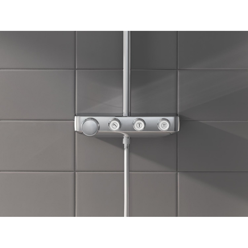 GROHE 26508000 - Σύστημα ντους EUPHORIA SMARTCONTROL 310 CUBE, γυαλιστερό χρώμιο