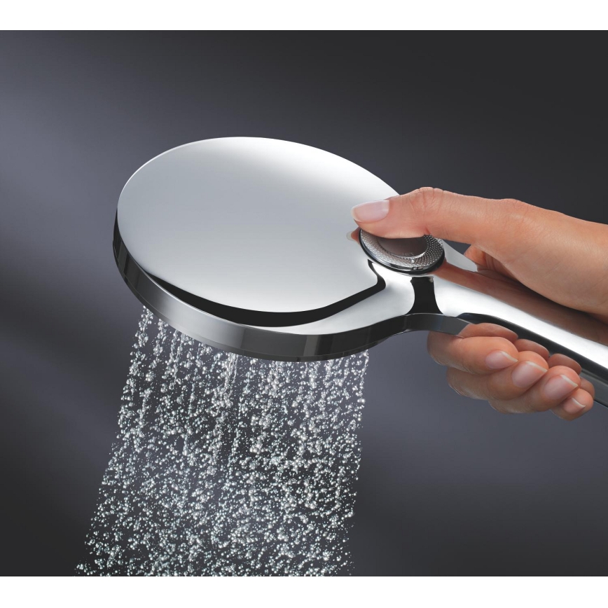 GROHE 26544000 - Τηλέφωνο ντους RAINSHOWER SMARTACTIVE 130 mm, γυαλιστερό χρώμιο