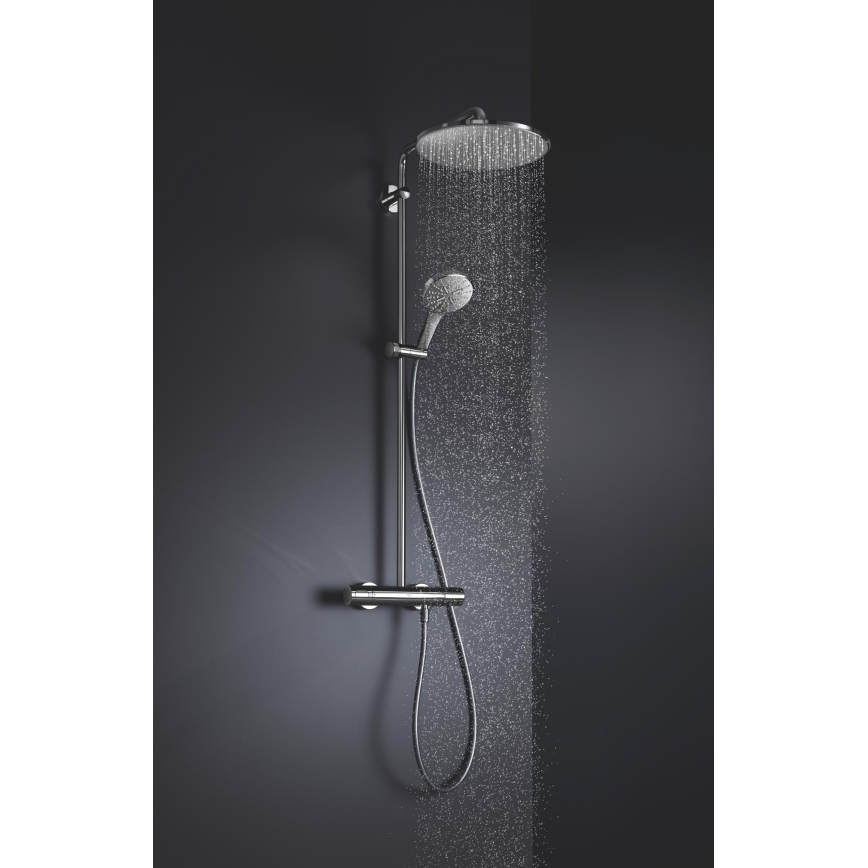 GROHE 26544000 - Τηλέφωνο ντους RAINSHOWER SMARTACTIVE 130 mm, γυαλιστερό χρώμιο