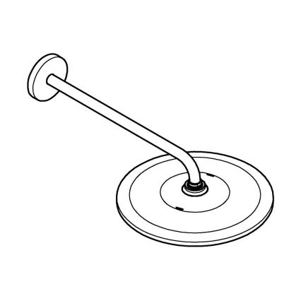 GROHE 26558000 - Σετ με κεφαλή ντους RAINSHOWER MONO 310 422 mm, γυαλιστερό χρώμιο