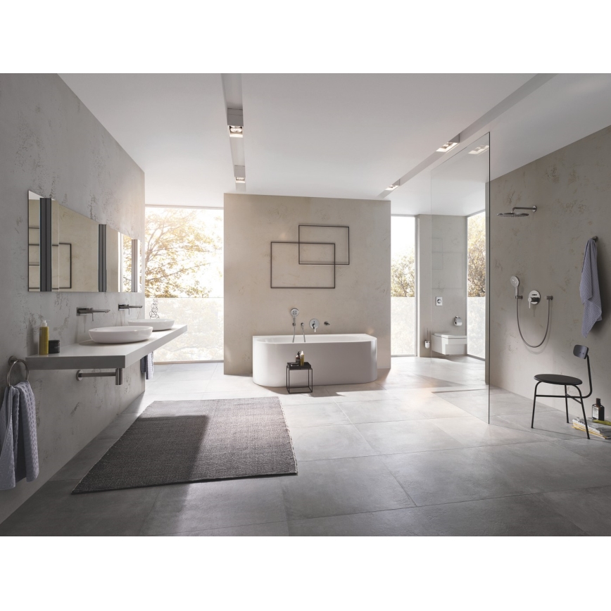 GROHE 26574AL0 - Τηλέφωνο ντους RAINSHOWER SMARTACTIVE 130 γραφίτης
