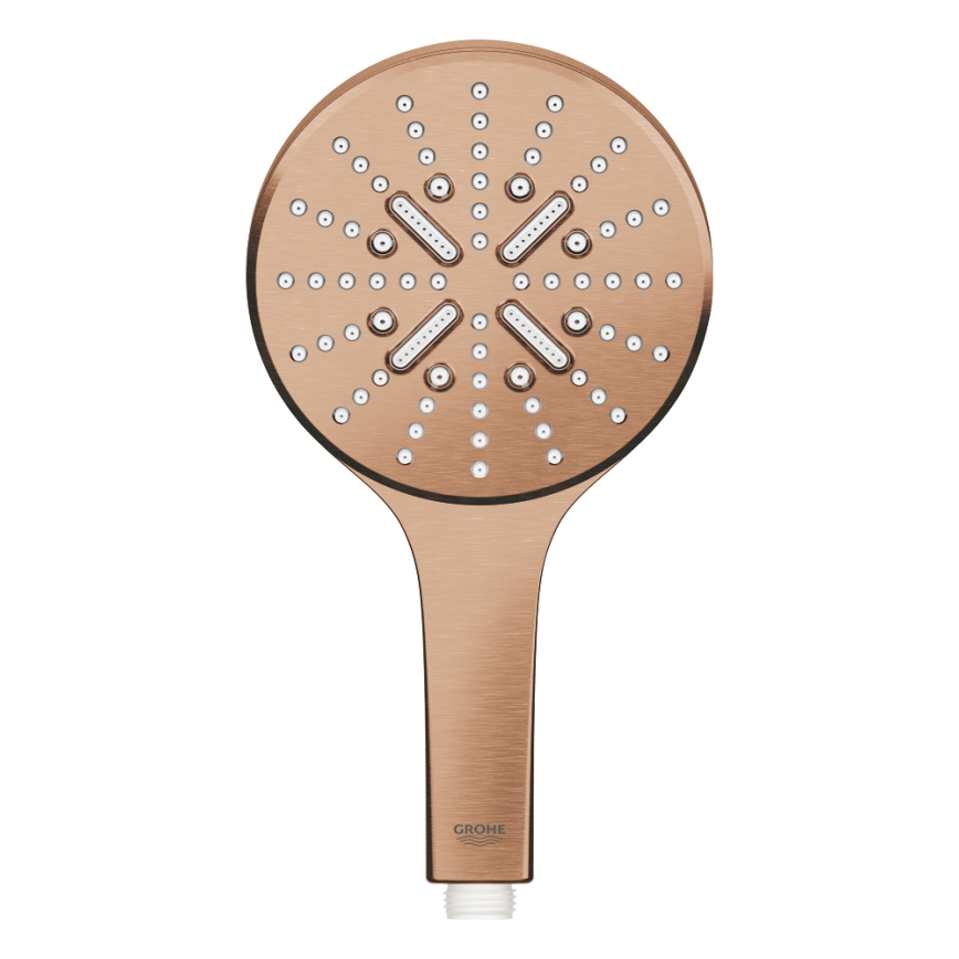 GROHE 26574DL0 - Τηλέφωνο ντους RAINSHOWER SMARTACTIVE 130 mm σε φινίρισμα σατινέ χαλκού
