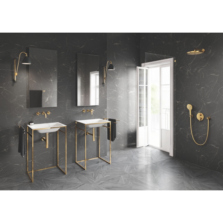 GROHE 26574GL0 - Χειρολαβή ντους RAINSHOWER SMARTACTIVE 130 mm χρυσή