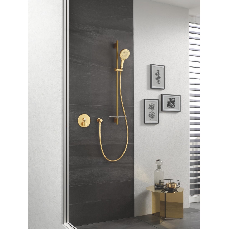 GROHE 26574GN0 - Χειρολαβή ντους RAINSHOWER SMARTACTIVE 130 σατινέ χρυσή