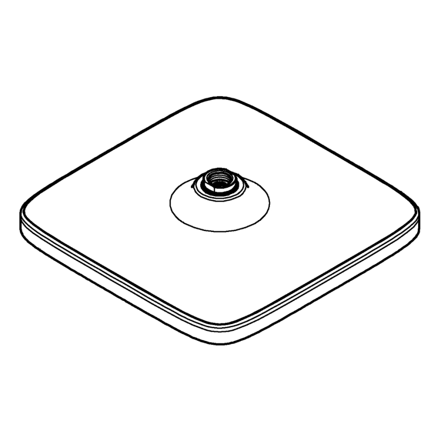 GROHE 26695000 - Κεφαλή ντους VITALIO COMFORT 250 × 250 mm γυαλιστερό χρώμιο