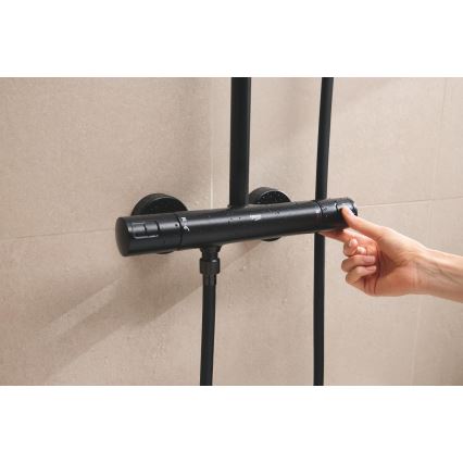 GROHE 266962431 - Σετ ντους VITALIO COMFORT 250 250 × 250 mm μαύρο