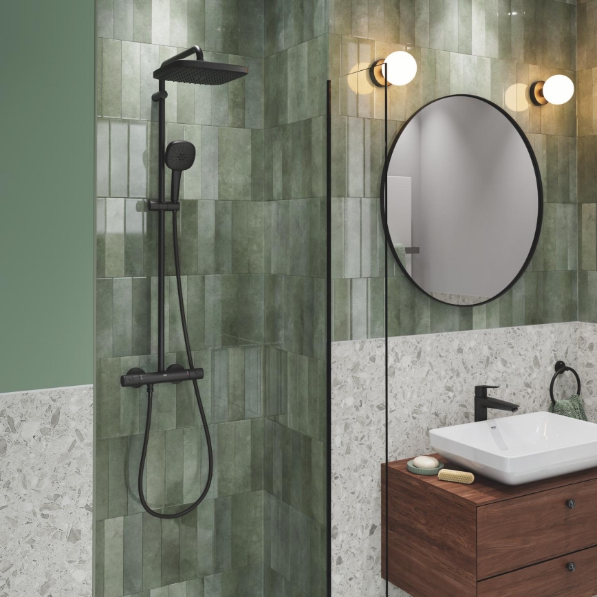 GROHE 266962431 - Σετ ντους VITALIO COMFORT 250 250 × 250 mm μαύρο