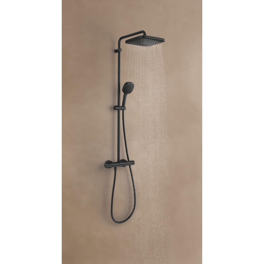 GROHE 266962431 - Σετ ντους VITALIO COMFORT 250 250 × 250 mm μαύρο