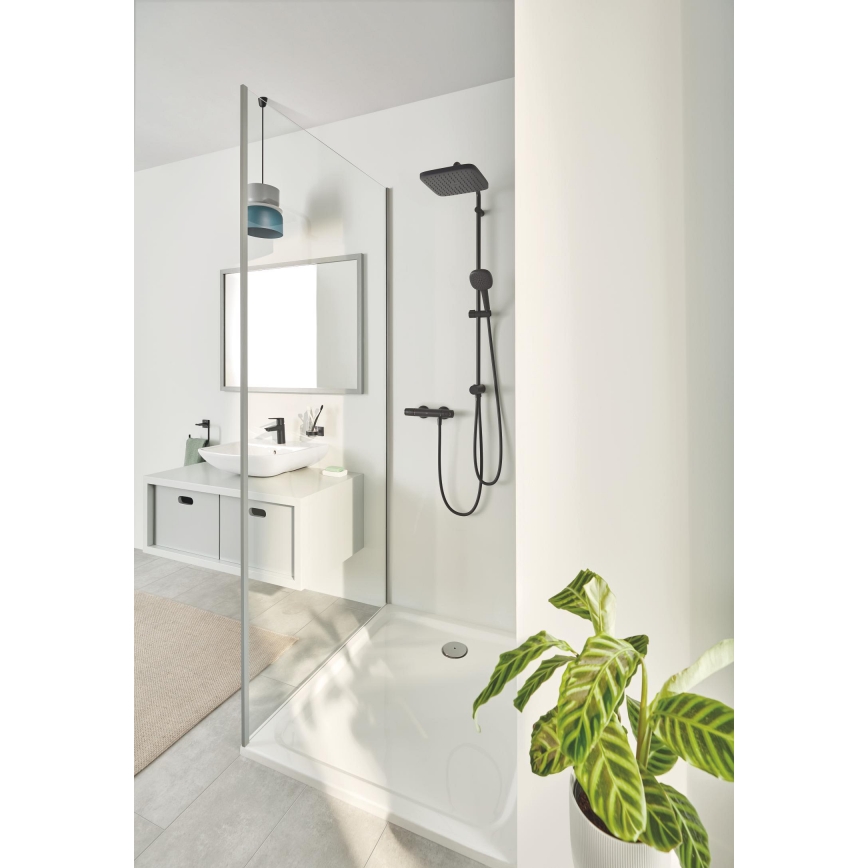 GROHE 266982431 - Σύστημα ντους VITALIO COMFORT 250, 390 mm, μαύρο