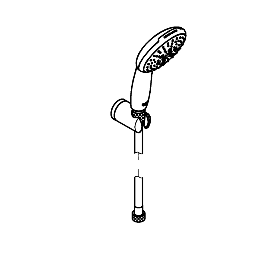 GROHE 26769001 - Σετ ντους VITALIO START 110 1750 mm γυαλιστερό χρώμιο