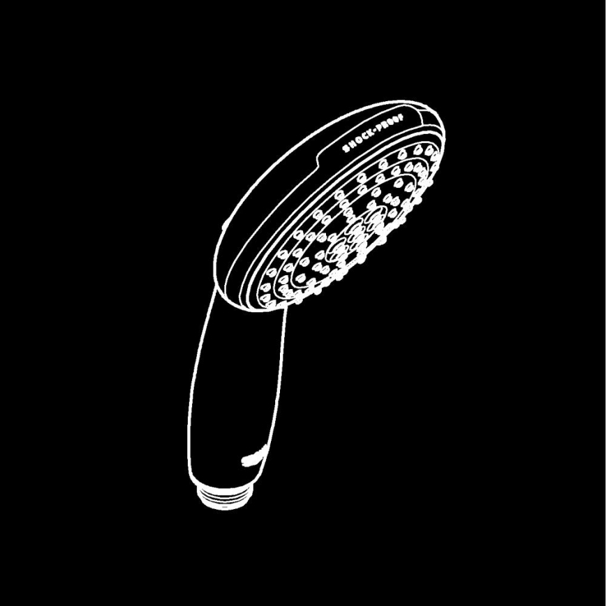 GROHE 26947001 - Κεφαλή ντους VITALIO START σε γυαλιστερό χρώμιο