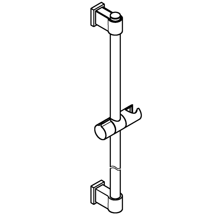 GROHE 26970001 - Ράβδος ντους VITALIO UNIVERSAL 1150 mm γυαλιστερό χρώμιο