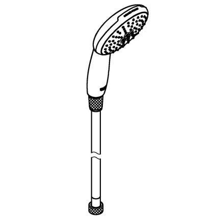 GROHE 26972001 - Τηλέφωνο ντους VITALIO START 110 O 110 mm γυαλιστερό χρώμιο