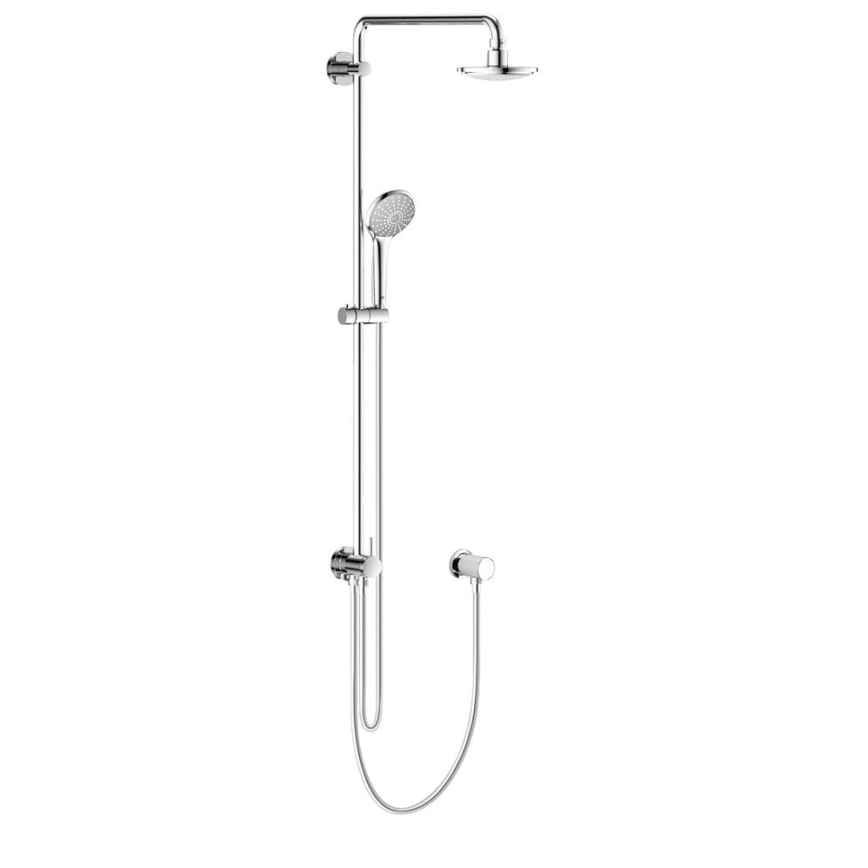 GROHE 27057000 - Επίτοιχο γωνιακό εξάρτημα RAINSHOWER DN 15 σε γυαλιστερό χρώμιο