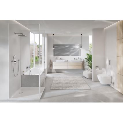 GROHE 27057000 - Επίτοιχο γωνιακό εξάρτημα RAINSHOWER DN 15 σε γυαλιστερό χρώμιο