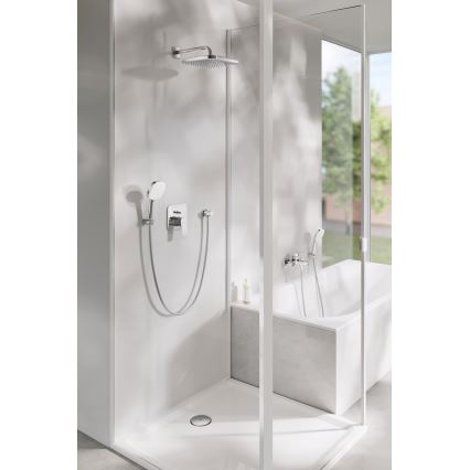 GROHE 27057000 - Επίτοιχο γωνιακό εξάρτημα RAINSHOWER DN 15 σε γυαλιστερό χρώμιο