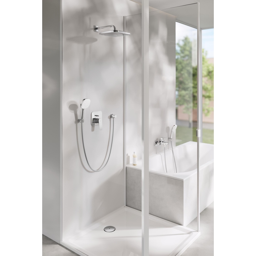 GROHE 27057000 - Επίτοιχο γωνιακό εξάρτημα RAINSHOWER DN 15 σε γυαλιστερό χρώμιο