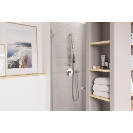 GROHE 27057000 - Επίτοιχο γωνιακό εξάρτημα RAINSHOWER DN 15 σε γυαλιστερό χρώμιο
