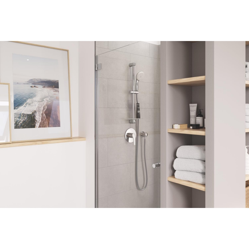 GROHE 27057000 - Επίτοιχο γωνιακό εξάρτημα RAINSHOWER DN 15 σε γυαλιστερό χρώμιο