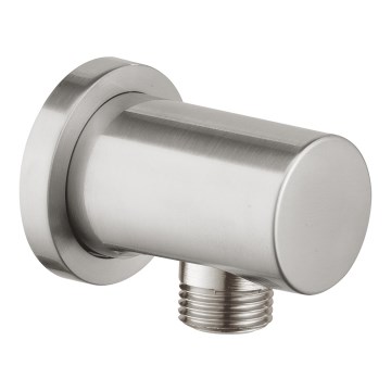 GROHE 27057DC0 - Επιτοίχιο γωνιακό ρακόρ RAINSHOWER DN 15, από ανοξείδωτο ατσάλι