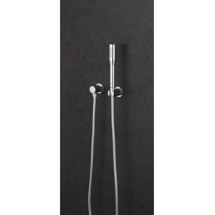 GROHE 27074000 - Επιτοίχια βάση ντους RAINSHOWER με στρογγυλή ροζέτα, γυαλιστερό χρώμιο