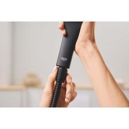 GROHE 27502KS1 - Εύκαμπτος σωλήνας ντους VITALIOFLEX METAL LONG-LIFE 1500 mm μαύρος