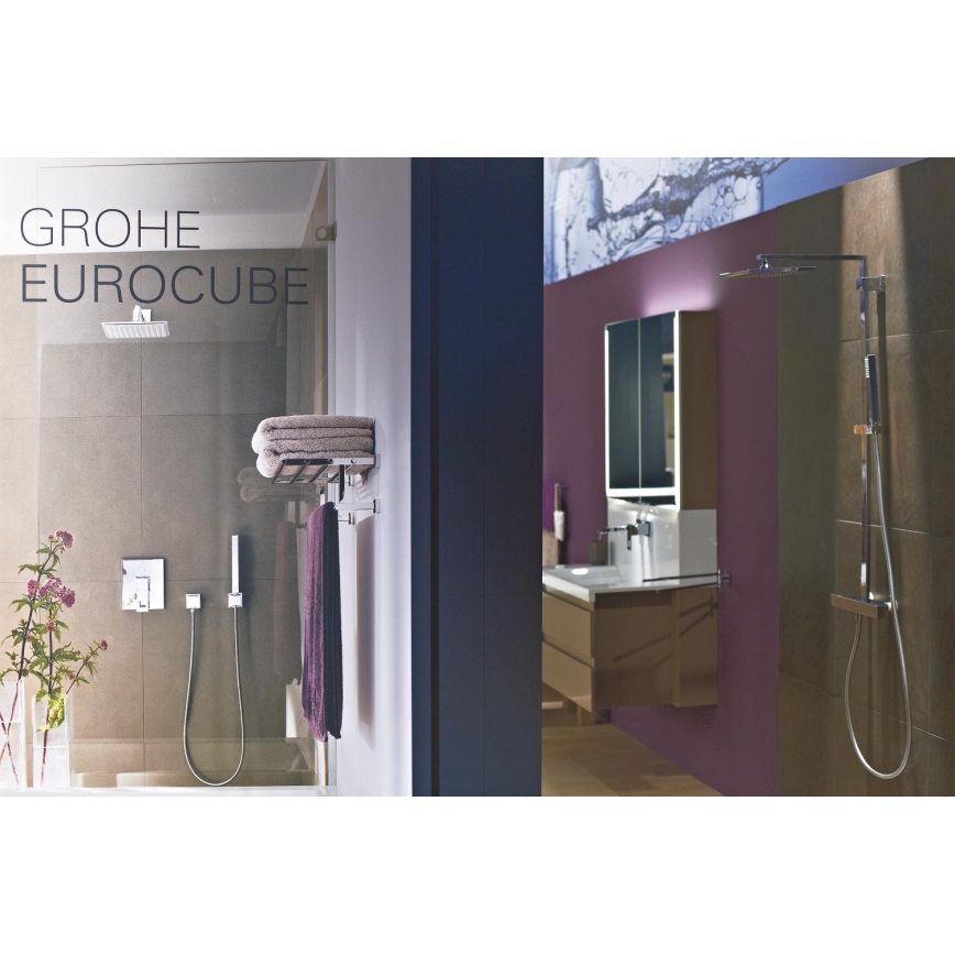GROHE 27703000 - Σετ ντους VITALIO START 100 1 λειτουργία 1250 mm γυαλιστερό χρώμιο