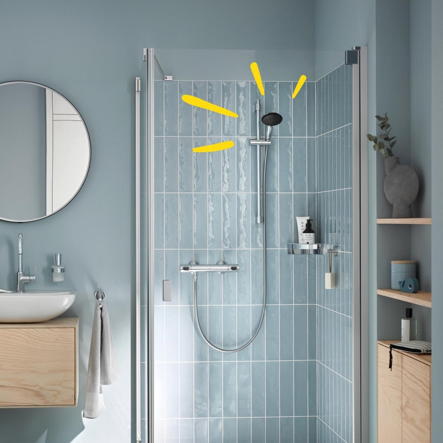 GROHE 27940001 - Τηλέφωνο ντους VITALIO START 110 γυαλιστερό χρώμιο