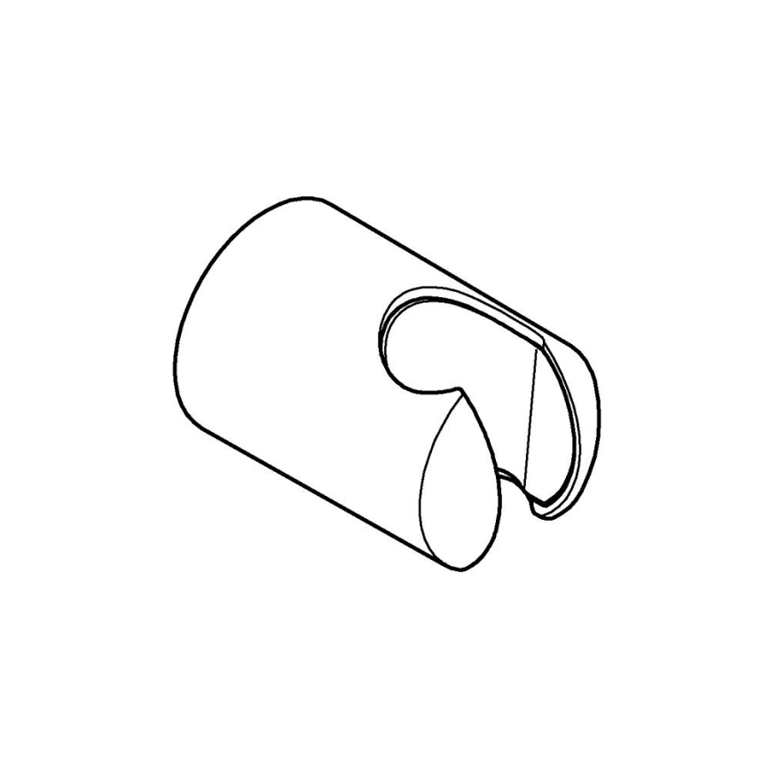 GROHE 279582430 - Βάση ντους VITALIO UNIVERSAL 61 mm, μαύρη