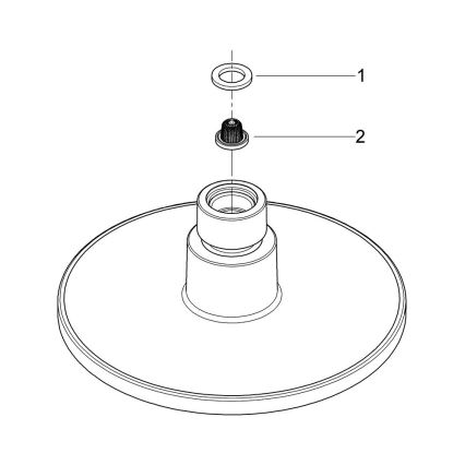 GROHE 28233000 - Κεφαλή ντους EUPHORIA COSMOPOLITAN 160 γυαλιστερό χρώμιο