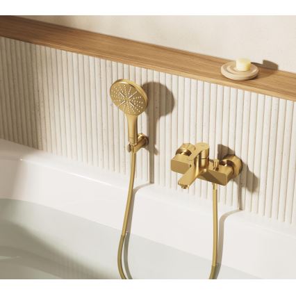 GROHE 28362GL1 - Σωλήνας ντους SILVERFLEX 1250 mm σε βουρτσισμένο χρυσό