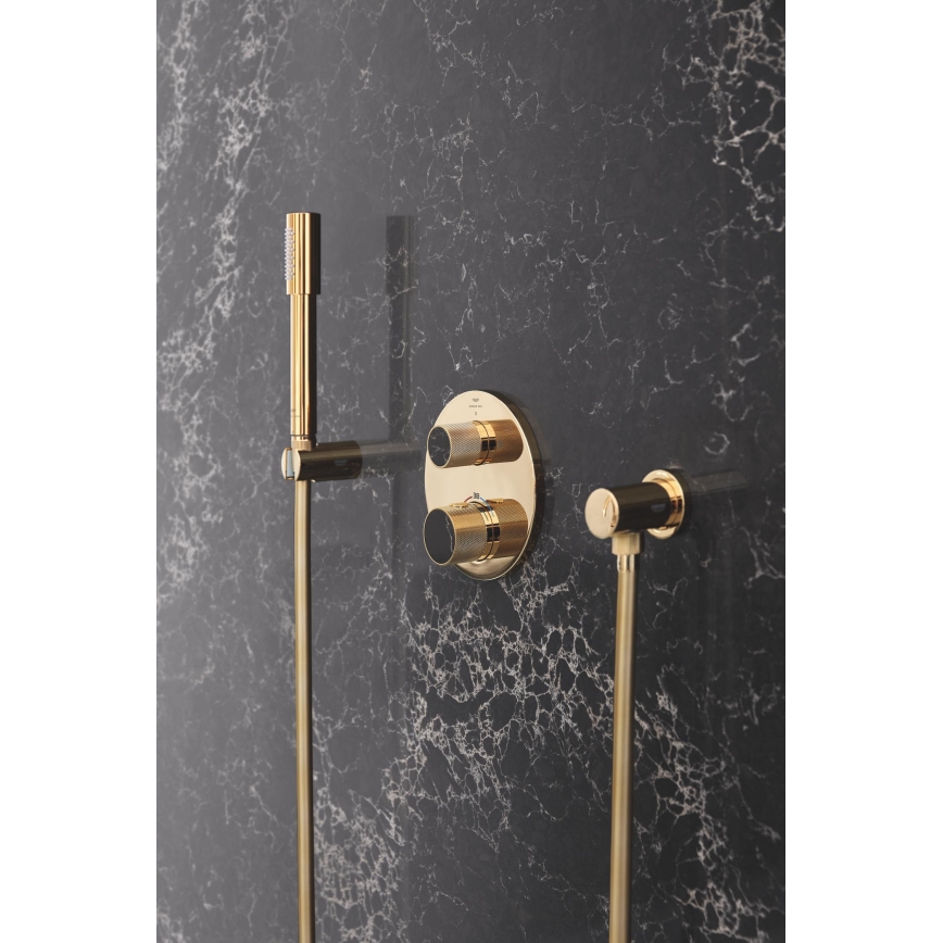 GROHE 28388GL0 - Ελαστικός σωλήνας ντους SILVERFLEX 1750 mm σατινέ χρυσός